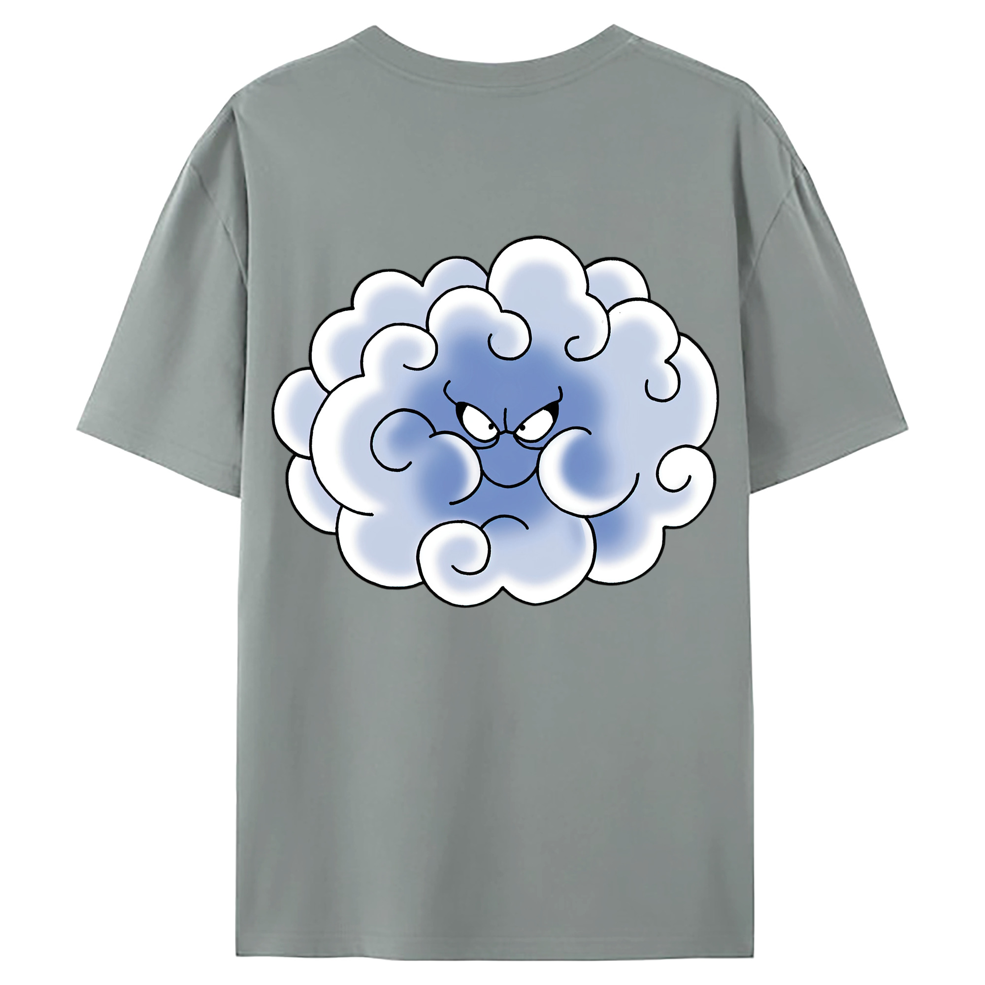 （画像用） ドラゴンクエスト Doragon Kuesuto Dragon Quest 綿100％ メンズ半袖Tシャツ（バックプリント） 通気性